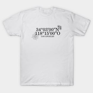 Los Angeles Contact Information T-Shirt